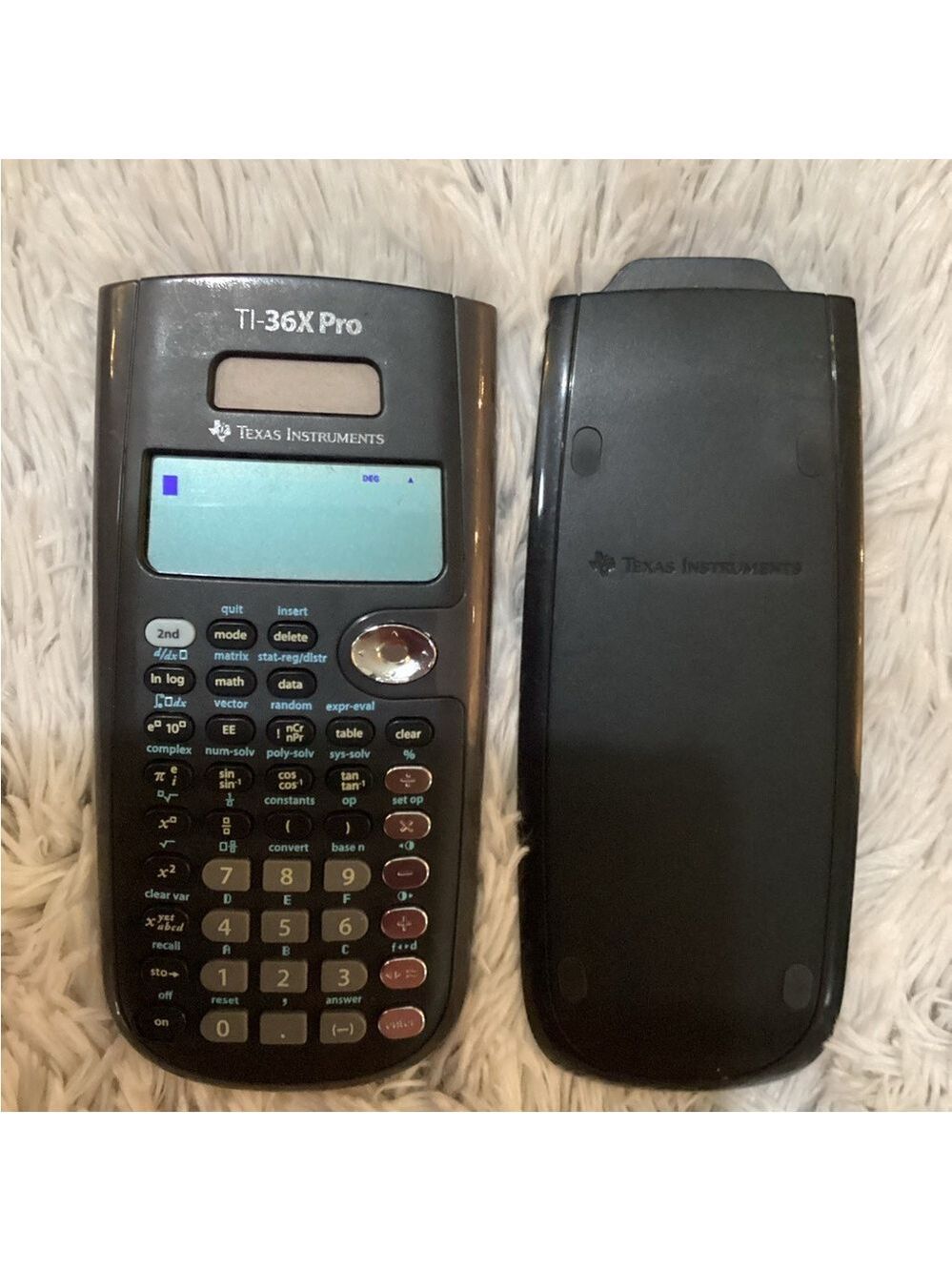 Texas Instruments TI-36X Pro Scientific Calculator w/ Cover | Tested & Working